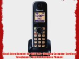 Black Extra Handset for DECT 6.0  (Catalog Category: Cordless Telephones / DECT 6.0 Cordless