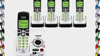 Vtech 6229-5 DECT 6.0 Cordless Phone Silver/Black 5 Handsets