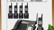 Panasonic KX-TG4500 4 Line Cord / Cordless Phone Base With 5 Handsets Bundle