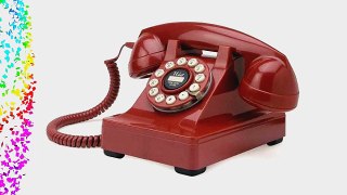 302 Desk Phone 5.5Hx9W RED