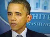 Obama Cries on Mass Shooting at Connecticut School Shooting