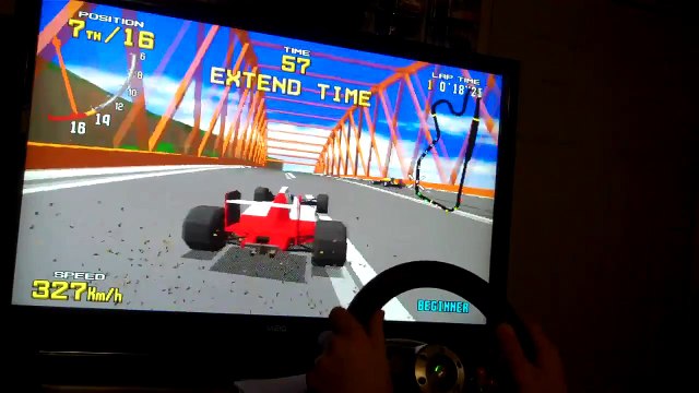 MAME Racing Games with 270 Degree Wheel 1/3