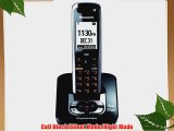 Panasonic Dect 6.0 Black Cordless Phone with Answering Machine and ChoiceMail (KX-TG7431B)