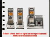 Uniden DECT2080-3 DECT 6.0 Cordless Digital Answering System with Caller ID and 2 Extra Handsets