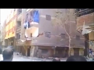 5 stories building crashed during Nepal Earthquake