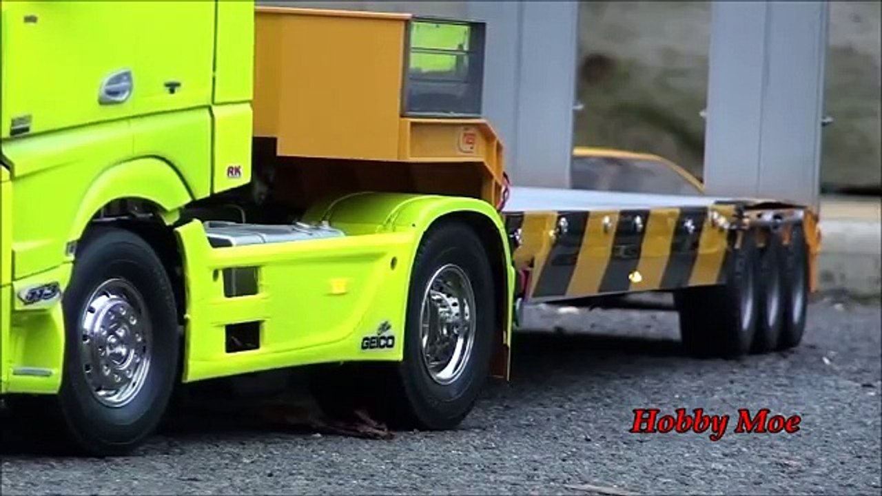 Rc truck and trailer