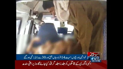 14 killed as high-tension wire sets wedding bus on fire