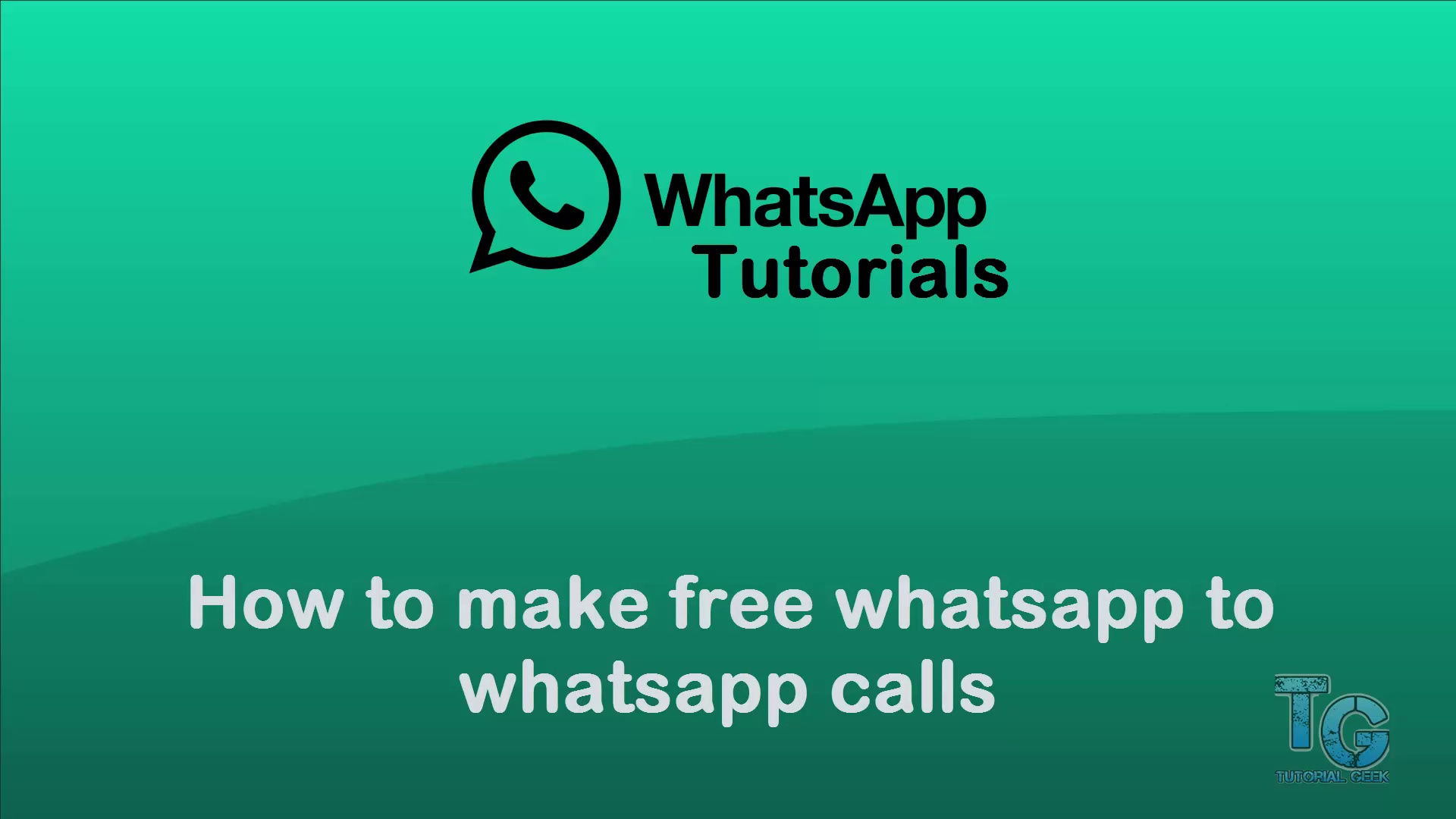 Whatsapp Tutorials