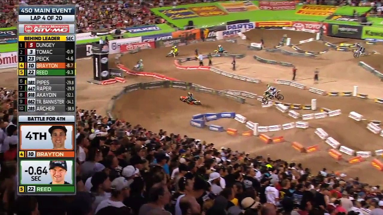 AMA Supercross 2015 Rd 17 Las Vegas 450 Highlights