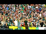 The Timbers Army reacts to the first Timbers goal vs. LA