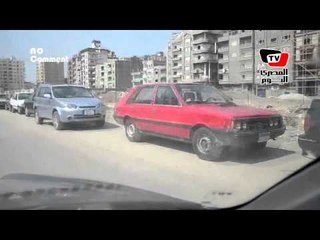 المنصورة تنافس علي رقم قياسي في طوابير البنزين