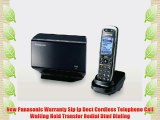 New Panasonic Warranty Sip Ip Dect Cordless Telephone Call Waiting Hold Transfer Redial Dtmf