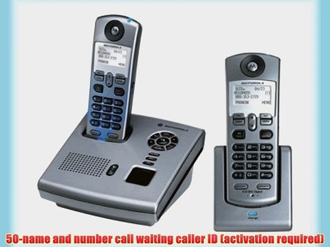 Cordless Telephone with Digital Answering Machine and Call Waiting Caller Id