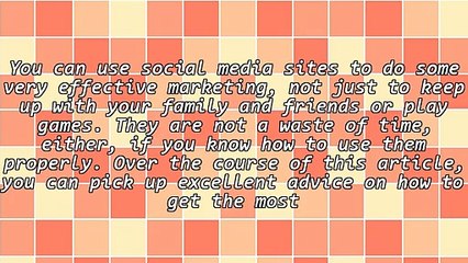 Social Media Marketing Tips Are Found Here