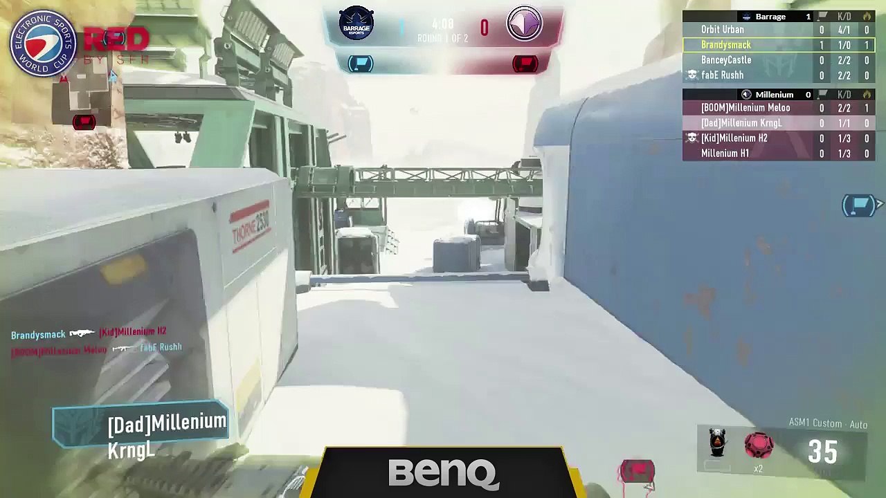 ESWC 2015 COD - Millenium vs Barrage (FR)