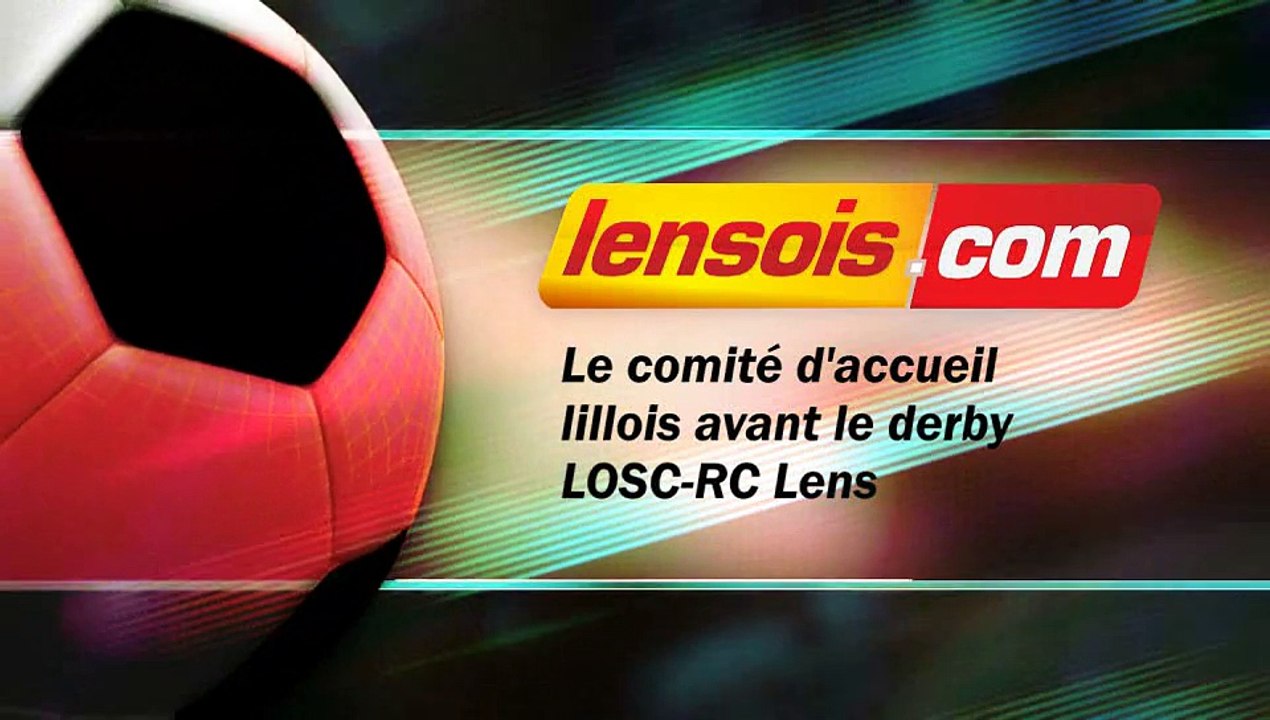 Le comité d'accueil des upporters lillois avant LOSC-RC Lens