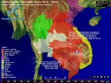 Animated Time Map of the Khmer Empire & Southeast Asia (100-1550 A.D.)