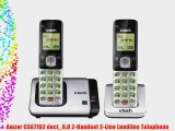 Amzer CS67192 dect_6.0 2-Handset 2-Line Landline Telephone
