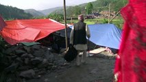 Rural Nepalese seek refuge in the capital after 7.8 earth quake