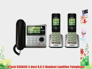 VTech CS6649-2 dect 6.0 2-Handset Landline Telephone