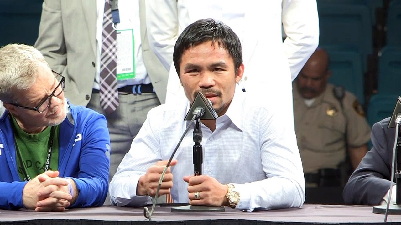 Boxen: Pacquiao: 'Er hat mich kaum getroffen'