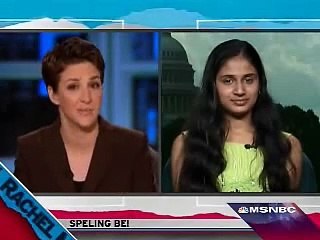 {Rachel Maddow} Speling Be! w/ Kayva Shivashankar