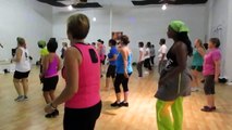 QUE BONITA! ZUMBA FITNESS @ STUDIO JEAR GROUP FITNESS! JEROME IN ACTION!