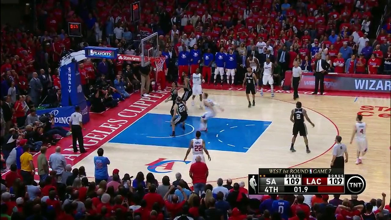 Le shoot de la victoire de Chris Paul face aux Spurs