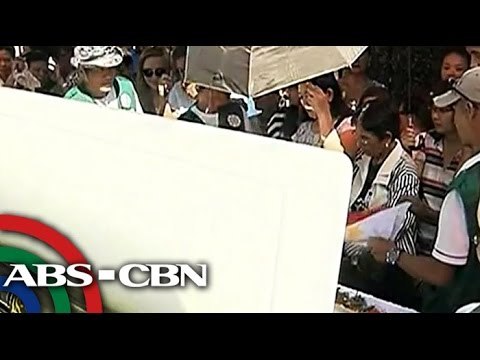 Babaeng biktima ng 'killer milk tea', inilibing na