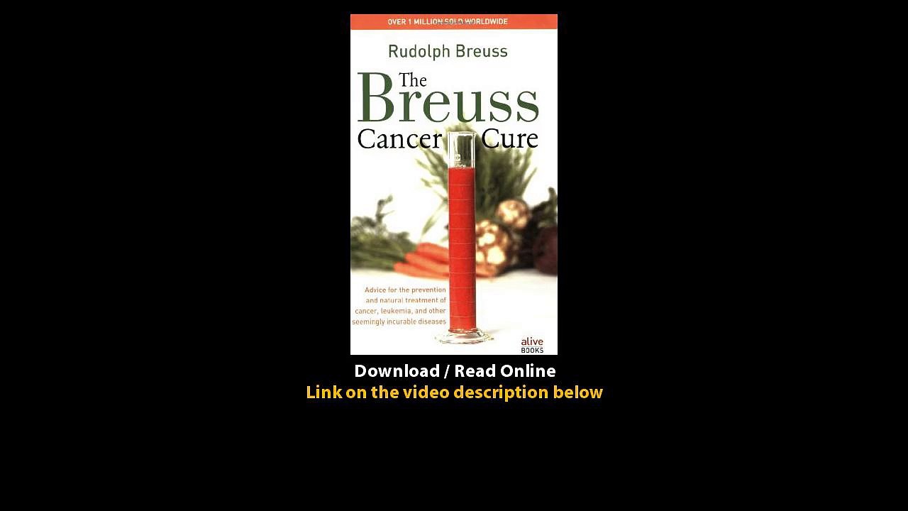 Download The Breuss Cancer Cure By Rudolf Breuss PDF
