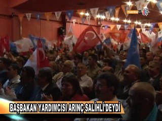BAŞBAKAN YARDIMCISI ARINÇ SALİHLİ'DEYDİ