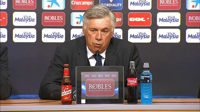 35e j. - Ancelotti : On doit continuer à se battre