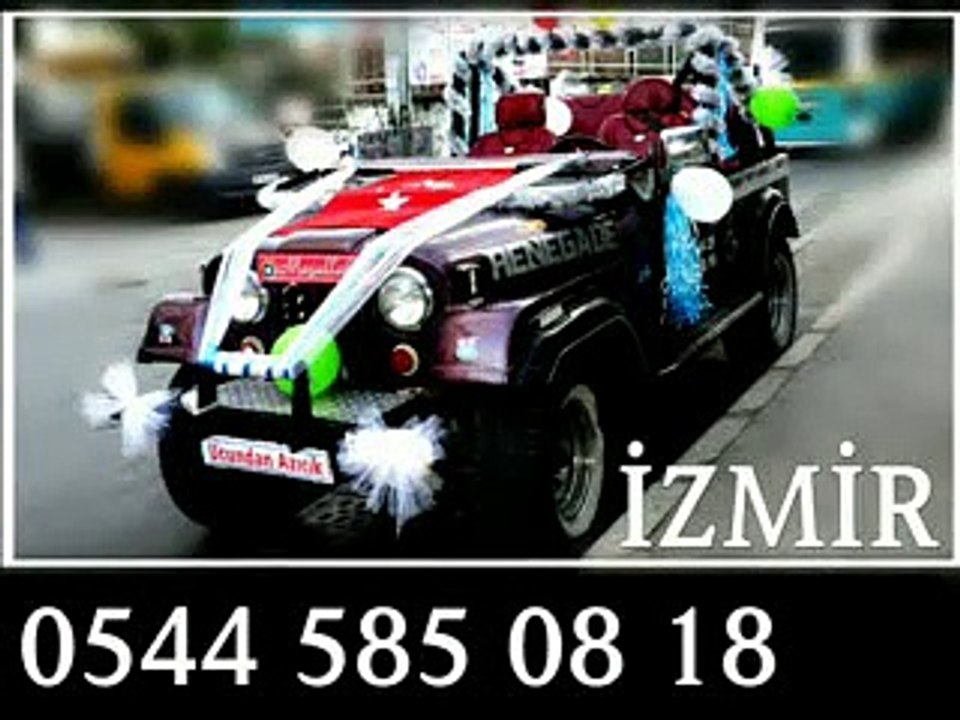 SÜNNET ARABASI KİRALAMA İZMİR.0544 585 08 18