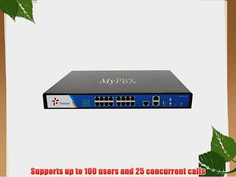 Yeastar YST-U100 MyPBX IP PBX for Business VoIP Phone and Device