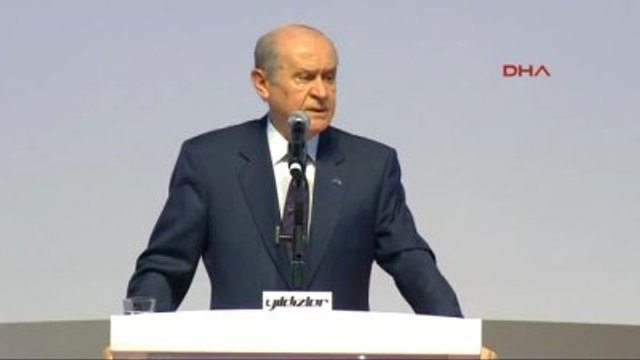MHP Lideri Devlet Bahçeli Partisinin Seçim Bildirgesini Açıkladı 8