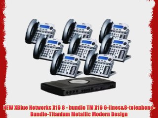 NEW XBlue Networks X16 8 - bundle TM X16 6-lines