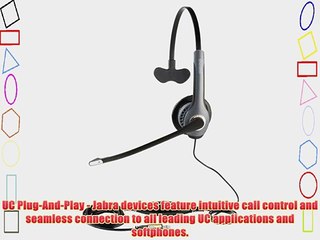 Jabra GN2000 USB Mono MS Lync Optimized Corded Headset for Softphone