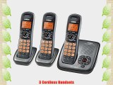 Uniden DECT1480-3 DECT 6.0 Cordless Phone w/Answering Speakerphone 3 Handsets