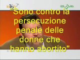 Giuliano Ferrara intervistato da Lucia Annunziata  aborto