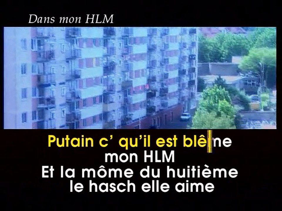 KARAOKE RENAUD - Dans mon HLM