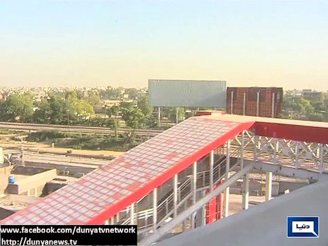 Dunya News - Rawalpindi: Metro bus project reaches its ending phase