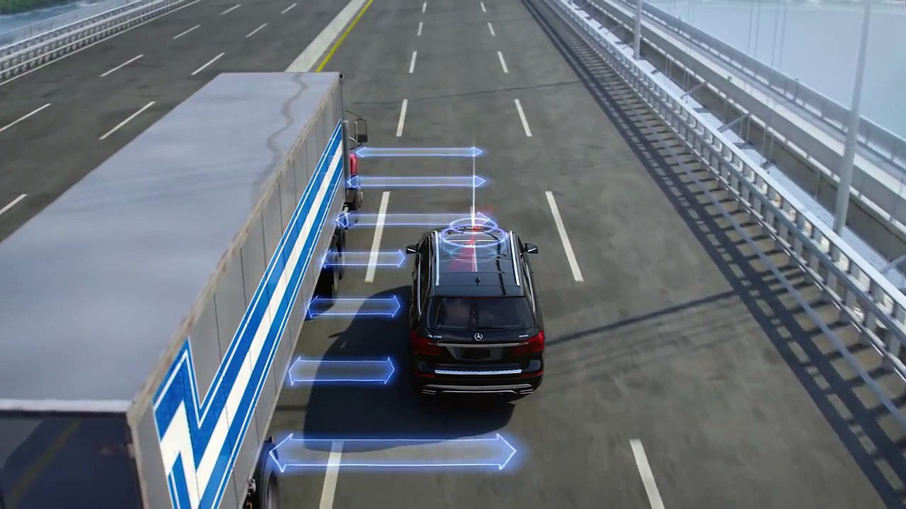 Crosswind Stabilization -- Mercedes-Benz