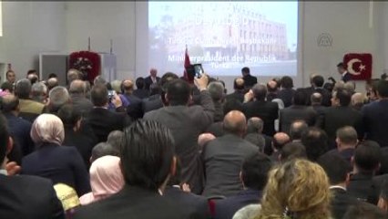 Davutoğlu, Düsseldorf Başkonsolosluğu'nun Yeni Hizmet Binasının Açılış Töreni