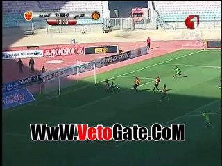 لمريخ السودانى يتقدم بهدف امام الترجى التونسى بالشوط الاولا