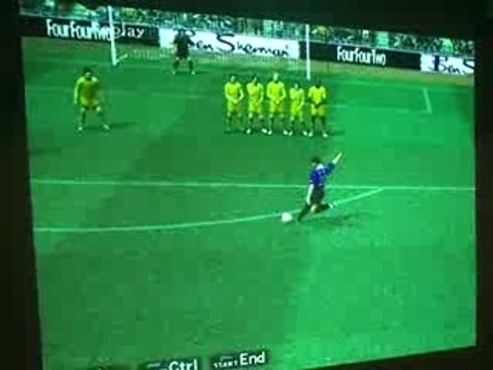 Free Kick By Álvaro Recoba