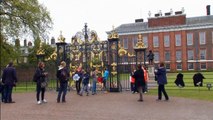 Royal Baby: Princess meets her grandparents