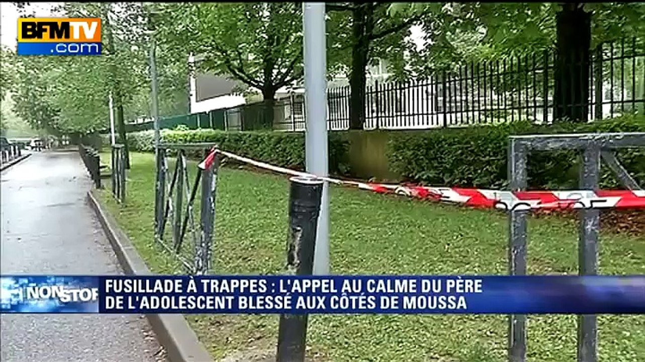 Trappes: le père de l'adolescent blessé lance un appel au calme