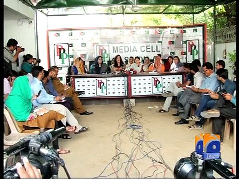 Geo Reports-03 May 2015-PPP women lash out at Zulfiqar Mirza