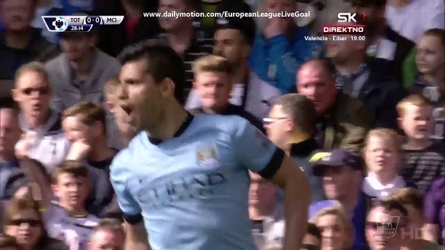 Sergio Aguero 0_1 _ Tottenham Hotspur - Manchester City 03.05.2015 HD