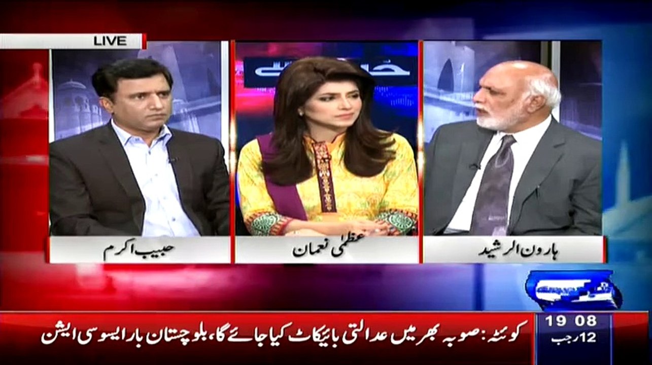 Haroon Rasheed - Liyaari Ke Tino Tickets Zardari Ne Uzair Baloch Ke Kehne Phr Diye Hain -